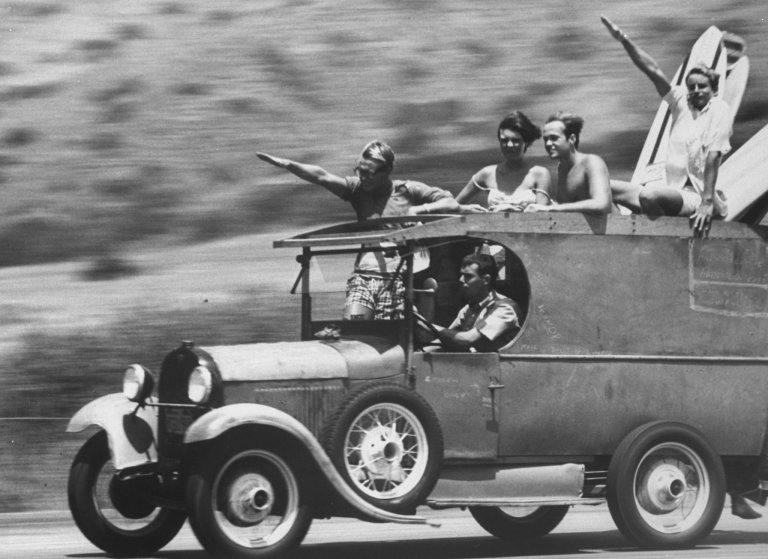 NYT nazi surfers photograph